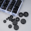 Rubber Cable Grommet, 200 Pieces Rubber Grommet Cable Gland Set,