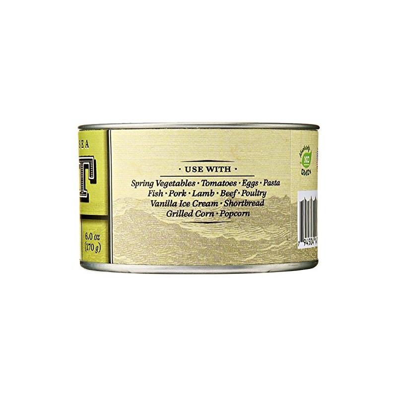 BEAUTIFUL BRINY SEA Rosemary Sea Salt, 4 OZ