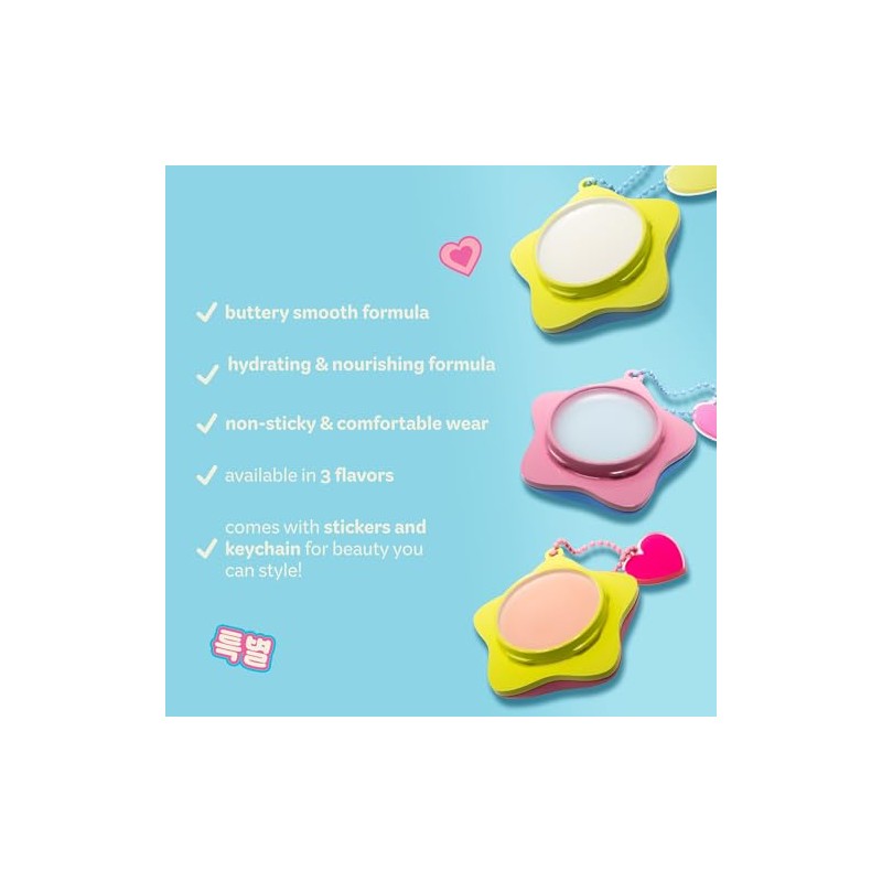 The Shop Plush Pout Lip Butter Balm Llavero Dije Fórmula