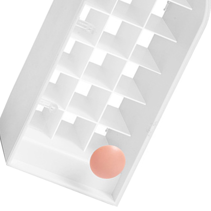 18 Spaces Lipstick Storage Rack Castle Molding Dustproof ABS Lipstick