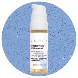 Volition Beauty Screen Time Hydrating Facial Mist - Moisturizing Sunflower Extract & Safflower Flower Extract Helps Reduce Look of Fine Lines From Photoaging, Vegan (50ml / 1.7 fl oz)_AB