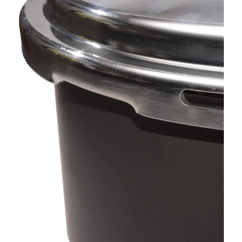 Granite Ware F0732-2 Pressure Canner and Cooker/Steamer, 12-Quart, Black by