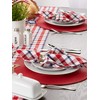 DII American Plaid Kitchen Textiles, Napkins, 20x20, 6 Piece