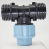 Casoter 20mm Diameter T-Shaped Female MDPE PP tee Water Adaptor,