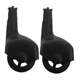 TOYANDONA 1 Pair Kids Wiggle Car Replacement Wheels Silent Twist Wheel Casters for Front Swing Electric Wiggle Cars Universal Fit for Wiggle Car Accessories