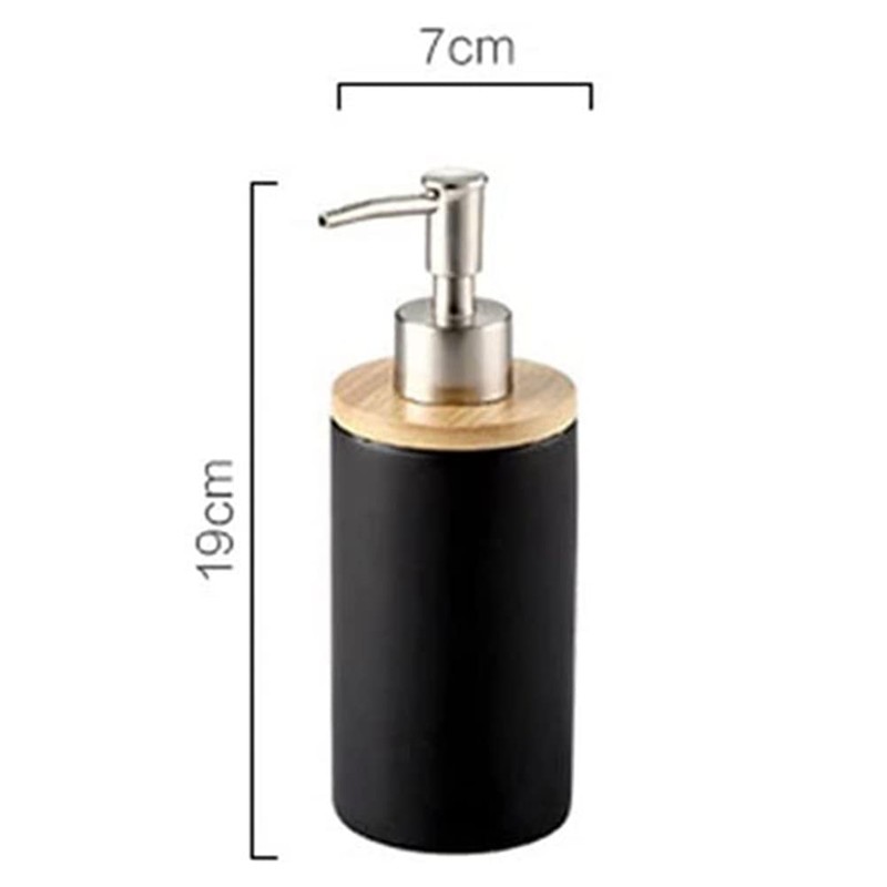 Giyofom 400Ml Ceramic Soap Dispenser, Nordic Style, Lotion Dispenser Soap