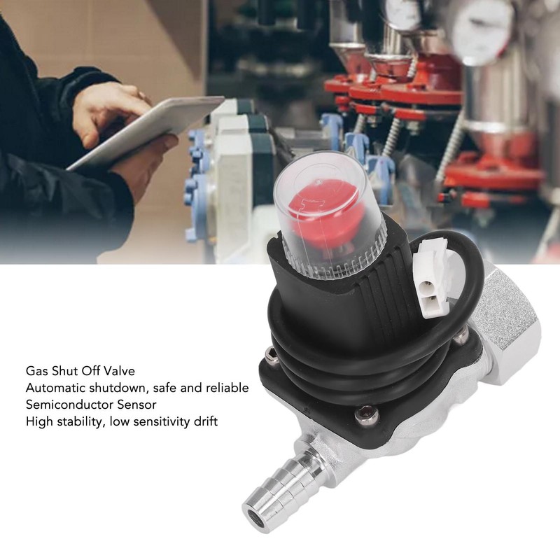 Gas Shut Off Valve Automatic Stable Valve Controller with Alarm