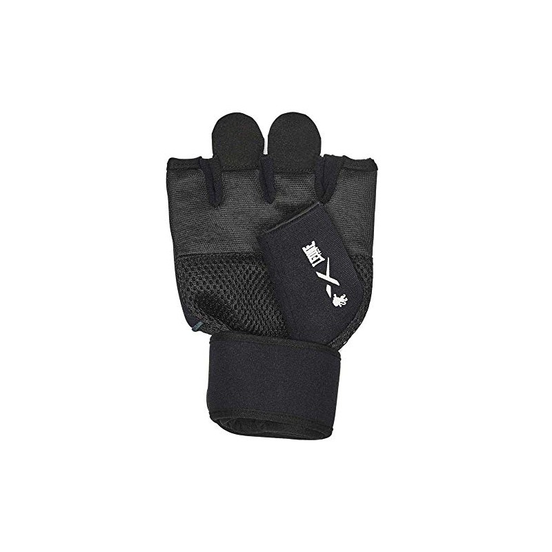 LEONE 1947 Guanti da Fitness Basic Fit, Unisex Adulto, Nero,