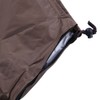 Waterproof Garden Umbrella Cover Protector Outdoor Patio Rain Covers 265*40CM(Coffee)