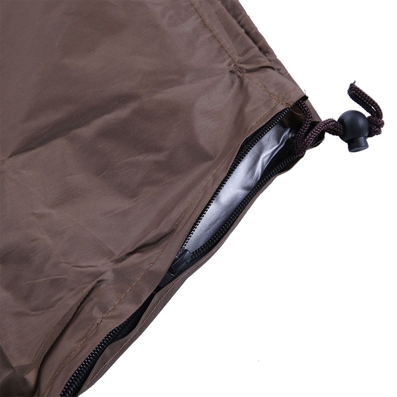 Waterproof Garden Umbrella Cover Protector Outdoor Patio Rain Covers 265*40CM(Coffee)