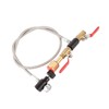 CGA‑320 CO2 Cylinder Refill Adapter with Hose For Filling Soda