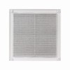 Ventilation Grille 300x300 with fly net. White high quality plastic(TRU-10)