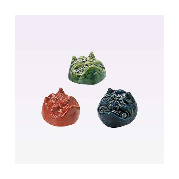Tokyo Matcha Selection - Oni demon holiday for end of winter sake cup set - 3 color - Mino ware [Standard ship by SAL: NO Tracking number & Insurance]