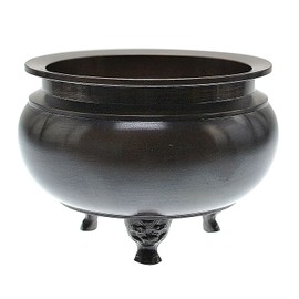 セカンドライフ 仏具 机上香炉 No.92 4.5寸 色付タイプ