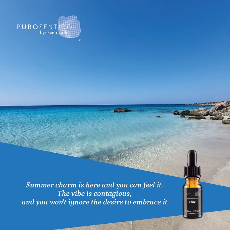 PuroSentido by: Scentrade, Blue Aroma Oil for Scent Diffuser, Diffuser