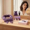 9 Pzs Curly Ondas En Cabello Calor Tubo Con Scrun