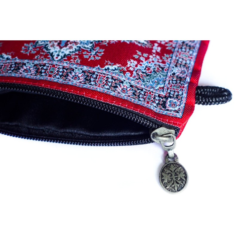 Oriental Carpet Woven Coin Change Purse- Urumchi Collection