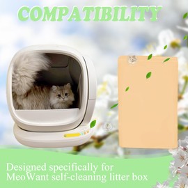 NewKe 10 Pack Pet Odor Eliminator for Meowant Self-Cleaning Cat Litter Box, Cat Litter Deodorizer Compatible with MW-SC01/MW-SC02/LB02, Cat Toilet Odor Deodorant Gel