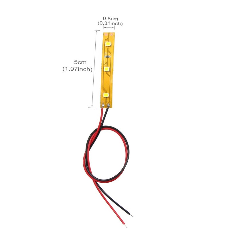 Diorama Lighting Warm White LED Flexible Strip Light 50mm Tape