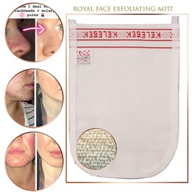 Kelebek Kese Turkish Hammam Bath Glove Skin Exfoliating Spa Keses Mitt (2 Pack)