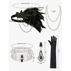 SWEETV 1920s Flapper Accessories for Women, Roaring 20s Headpiece Art