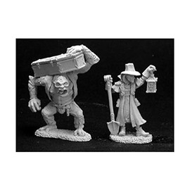 Dark Heaven Townsfolk VI Undertaker & Henchman RPR 2845 by Reaper