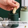 Orrdiffi Creative Automatic Toothpick Dispenser Toothpick Dispenser, Automatic Pop-Up Toothpick