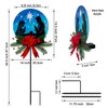 WAIU Nativity Secen Solar Garden Stake Christmas Decorations Outdoor Solar