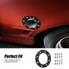 Bevinsee 3" inch Escape Pipe Fender Exit Bezel Trim Ring