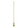 Rubbermaid Commercial Products Gripper 60" Wood Wet Mop Handle, Natural,