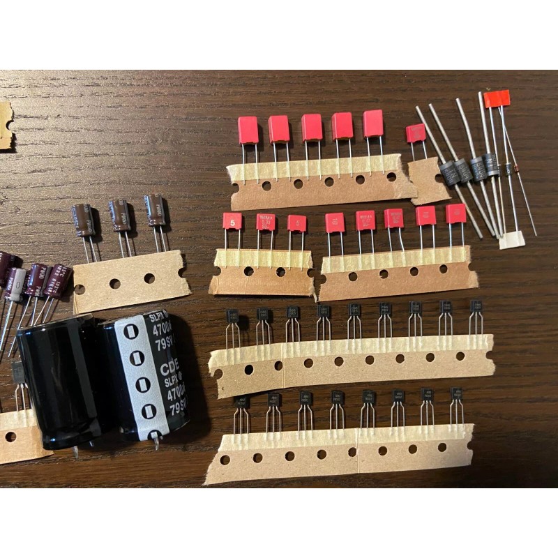 Pioneer SX-450 Complete Rebuild Kit High-Quality Receiver Recap Caps Transistors