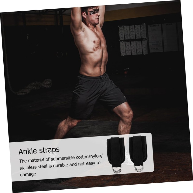 WHAMVOX 1 Pair Fitness Ankle Straps for Leg Workouts Durable