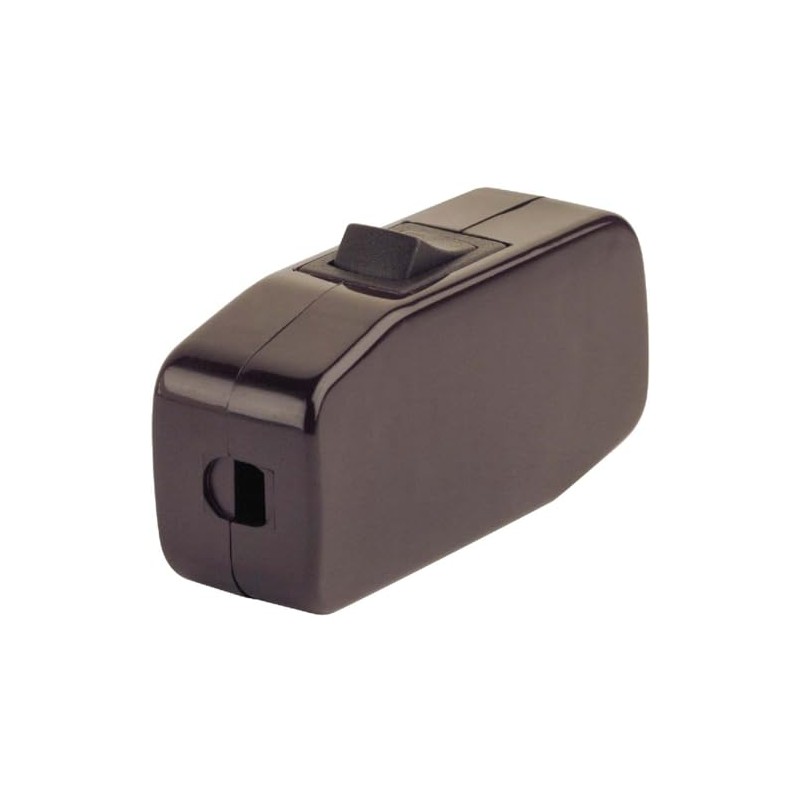 Leviton 012-5410 Heavy Duty Cord Switches Brown