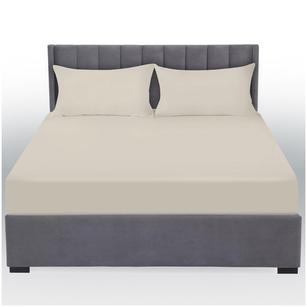 Extra Deep Fitted Sheet King Size - Non Iron &