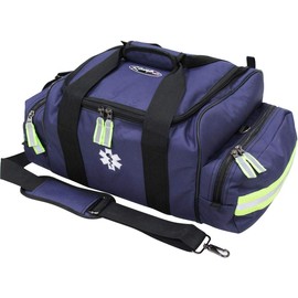 Kemp USA 18" Navy Blue, Black, and Yellow Green Maxi Trauma Bag