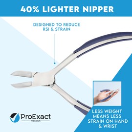 Professional Surgical Steel Nail Clippers & Nippers – 13cm Curved Blades Precision Tools Catch, Reusable Ingrown Toenail Care, Cuticle Trimming, Complete Nail Maintenance