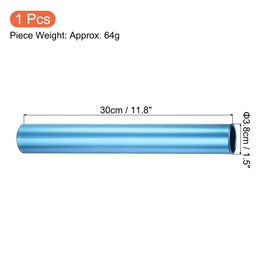 PATIKIL Relay Truck Baton Aluminum Alloy Tube Field Running Stick for Outdoor Athletics Sports Game Tools Blue