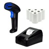 Sky Ticket Kit Punto Venta Impresora Tickets Lector Barras Bluetooth