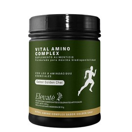 Vital Amino Complex  Fórmula con 9 Aminoácidos Esenciales  300 g (30 Porciones)  Apoyo Nutricional para Rutinas Activas (Chai)                        