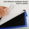 Drywall Sandpaper Holder Set, Manual Self Adhesive Putty Finishing Tool