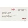 Tombow 0.5mm Rollerball Refill - Black (Pack of 12)
