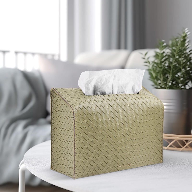 LIZIMANDU Leather Cover for Disposable Paper Hand Towel Box, Compatible