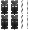 DURIGID Self Closing Gate Hinges, Gate Hinge Heavy Duty, Shed