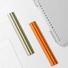 Delhi Nusign Aluminum Straight Ruler Portable Double Sided Ruler 15cm