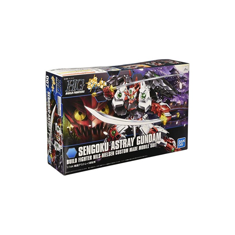 BANDAI SPIRITS HG 1/144 Sengoku Astray Stubborn Gundam Build Fighters