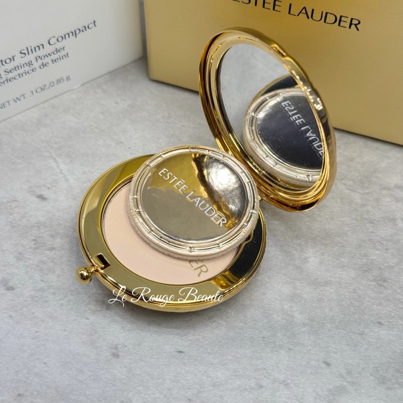Estee Lauder Alligator Slim Compact Pressed Powder - Translucent