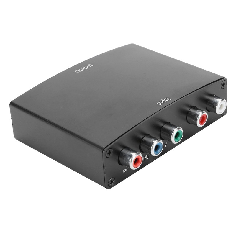 YPbPr to HDMI Converter Portable L/R Audio RGB Adapter Cable