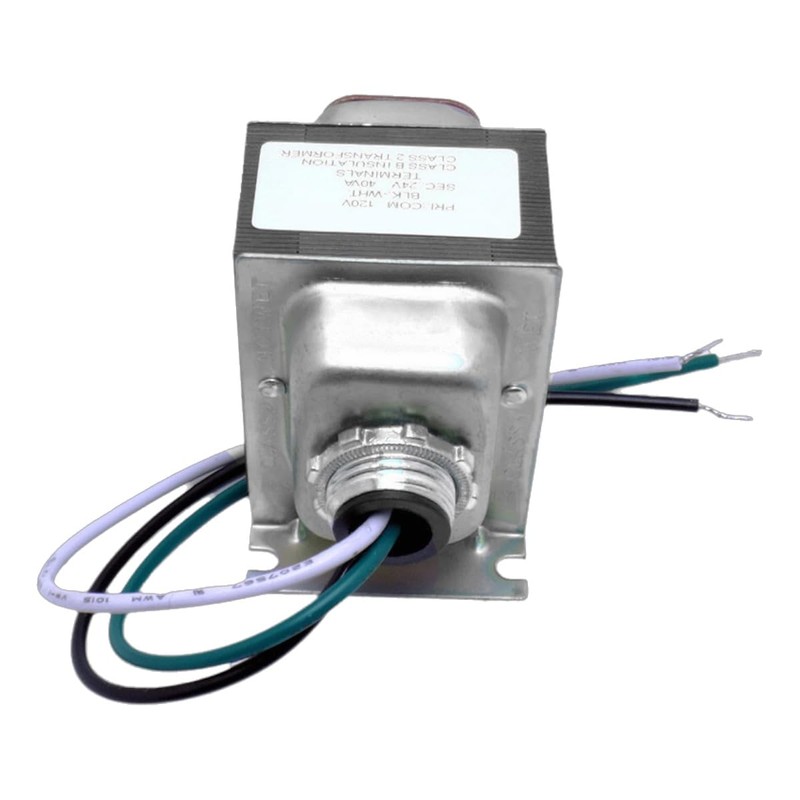 24V 40VA Doorbell Transformer, 24 Volt Thermostat Fits Sensi, Ecobee,