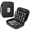Fruobeyla Pin Display Bag, Letter PU Pin Trading Book with