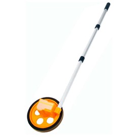 PRECISE Digital Distance Wheel | Wheel Diameter: 5⅝" (14.3 cm) | Digital Counter up to 9999.99 m | Extendable Handle to 34.3" (87 cm) | Counting Speed: 360rpm For Fast & Accurate Measurements